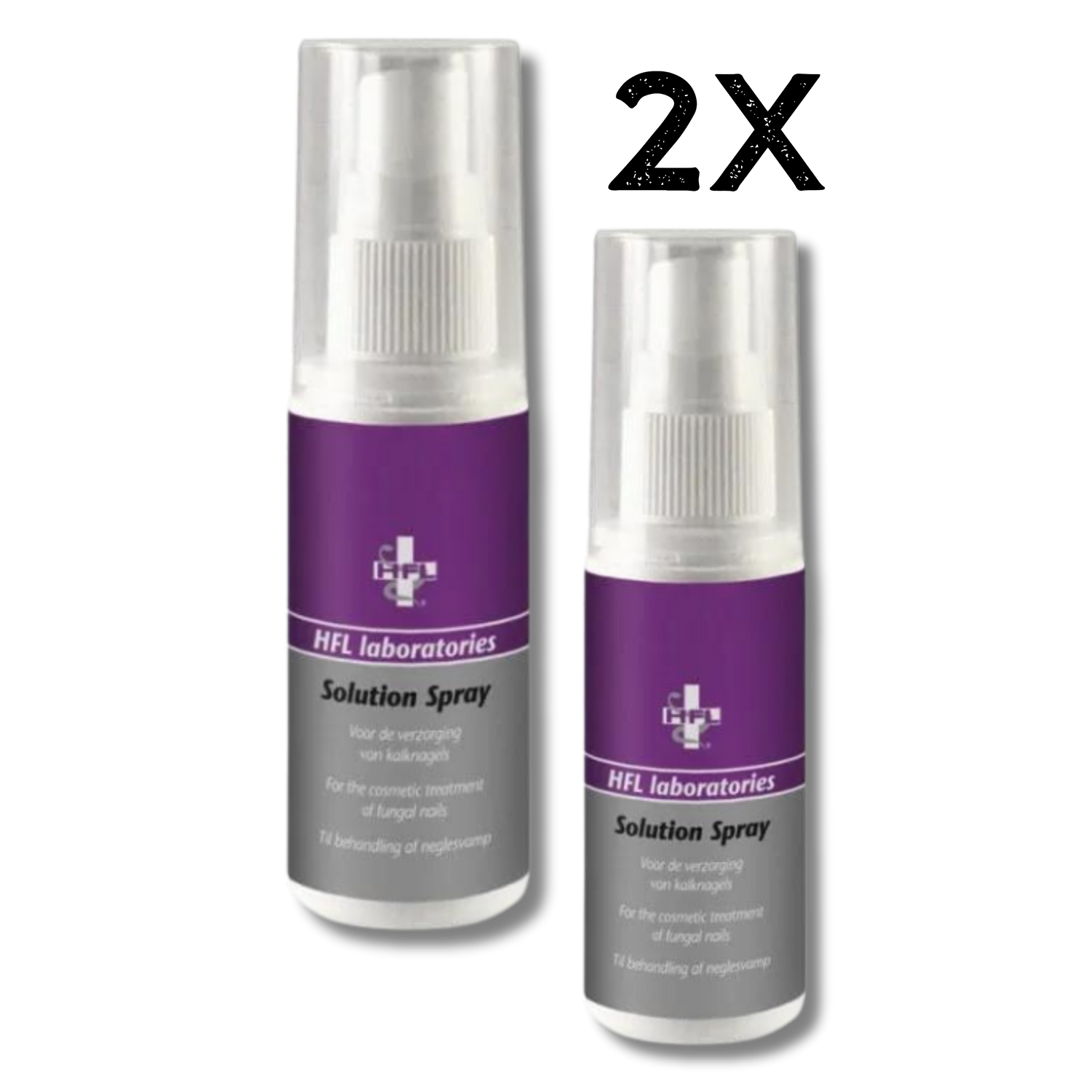 2 X HFL Solution Spray