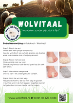 Flyers Wolvitaal 100 stuks extra afbeelding