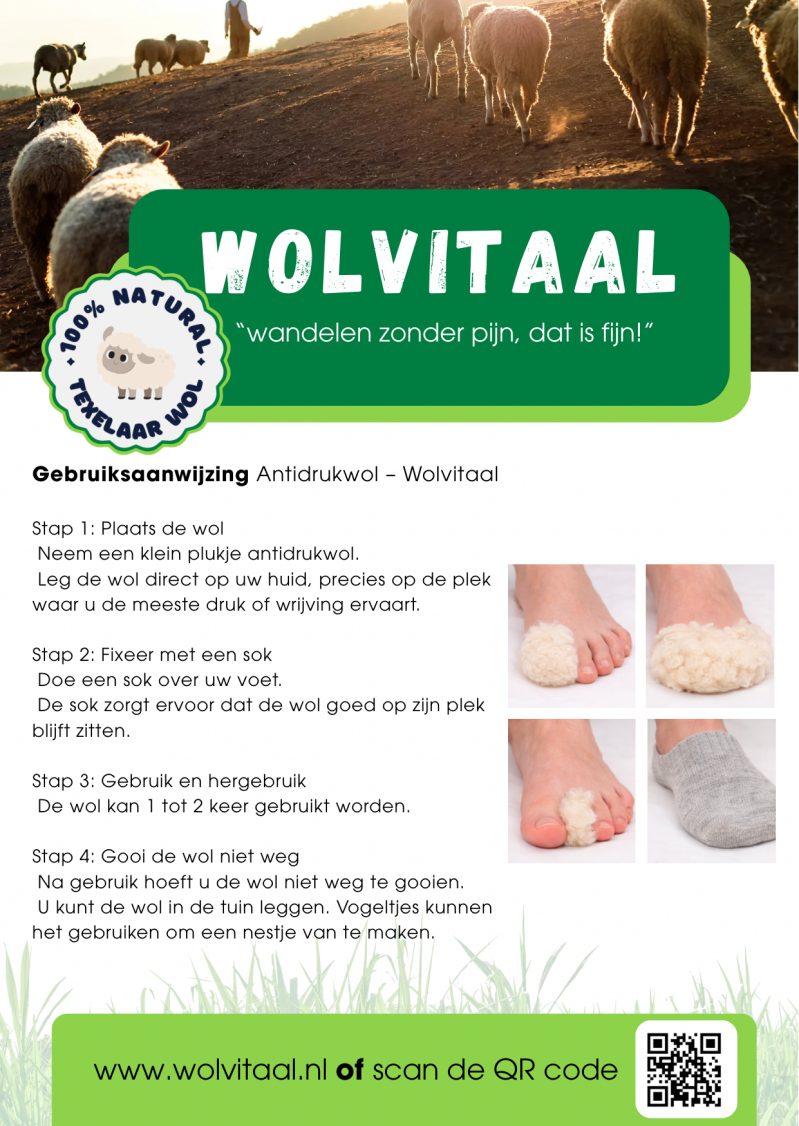 Flyers Wolvitaal 100 stuks extra afbeelding
